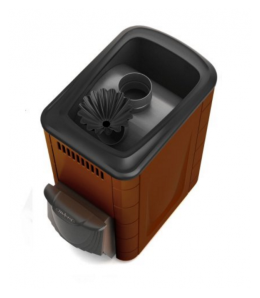 Дровяная печь для бани TMF Ангара 2012 Inox ДА КТК ЗК терракота